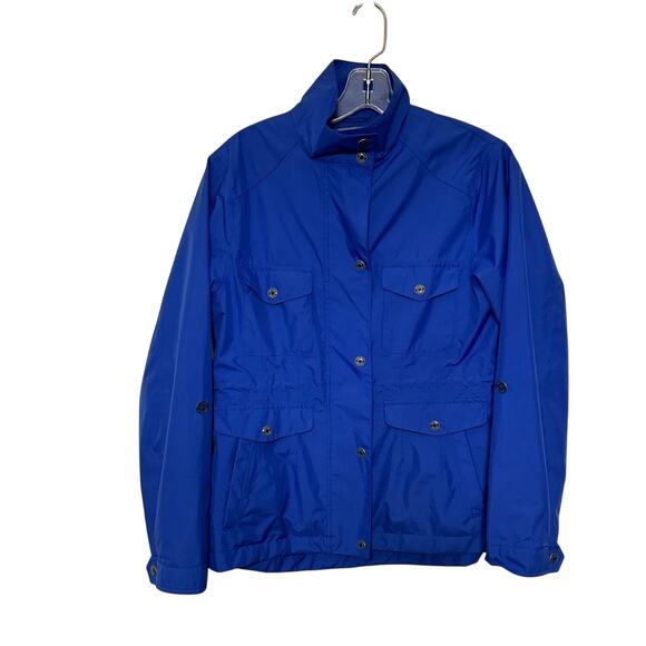 Peter Millar Element Royal Blue Woman's Windbreaker Golf Jacket Size Small EUC - Picture 1 of 6